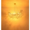 Globo Queena Kronleuchter Gold, 10-flammig