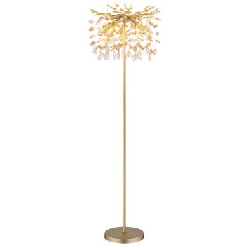 Globo Queena Stehleuchte Gold, 5-flammig