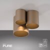 Paul Neuhaus PURE Point Deckenleuchte LED Bronze, 1-flammig