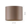 Paul Neuhaus PURE Point Deckenleuchte LED Bronze, 1-flammig
