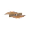 Paul Neuhaus PURE Oculis Wandleuchte LED Bronze, 2-flammig