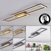Torresella Deckenleuchte LED Schwarz, 1-flammig