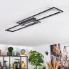 Torresella Deckenleuchte LED Schwarz, 1-flammig