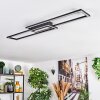 Torresella Deckenleuchte LED Schwarz, 1-flammig