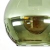 Koyoto Deckenleuchte Glas 20 cm Grün, 1-flammig