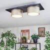Falor Deckenleuchte LED Schwarz, 1-flammig