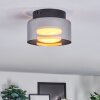 Folar Deckenleuchte LED Schwarz, 1-flammig