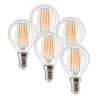LED E14 5er Set 4 Watt 3000 Kelvin 400 Lumen