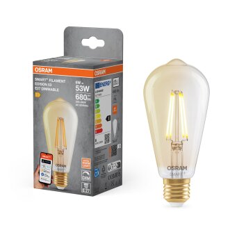 OSRAM SMART+ WiFi LED E27 6 Watt 2400 Kelvin 680 Lumen