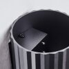 Fonir Wandleuchte 2-er Set Schwarz, 1-flammig