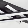 Velon Deckenleuchte LED Schwarz, 1-flammig