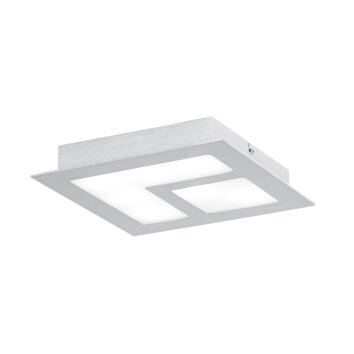 Eglo VALMORO Deckenleuchte LED Aluminium, Nickel-Matt, 7-flammig