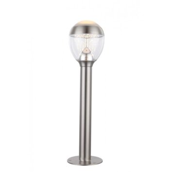 Globo CALLISTO Aussenleuchte LED Edelstahlfarben, 1-flammig