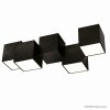 Grossmann ROCKS Deckenleuchte LED Schwarz, 4-flammig