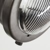 Glostrup Deckenleuchte Braun, Edelstahlfarben, 2-flammig